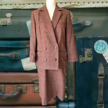 Ensemble jupe/veste vintage années 60/70 🚺