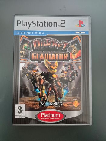 Ratchet Gladiator Platinum Playstation 2
