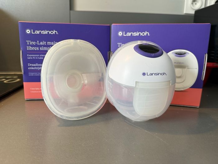 Tire lait main libre double pompage Lansinoh - photo numéro 3