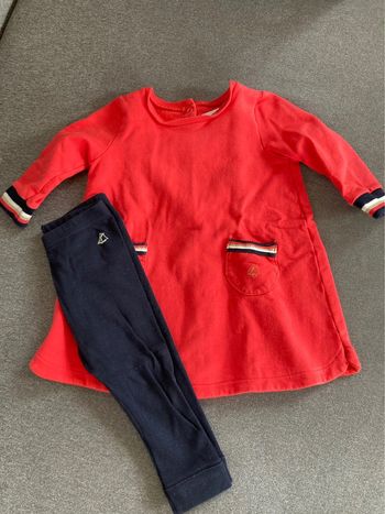 Robe Petit bateau et legging