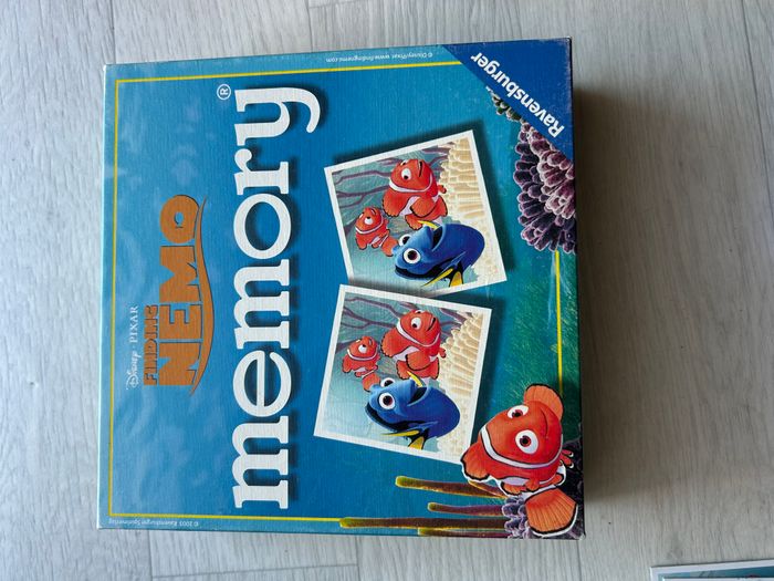 memory le monde de nemo