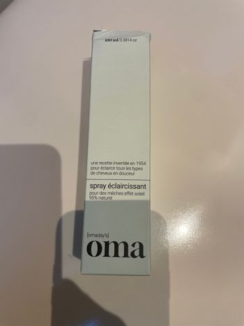 Spray éclaircissant omads