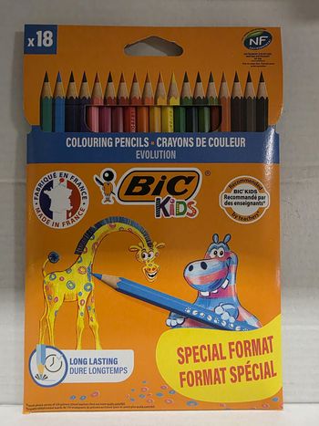 Crayons de couleurs Bic