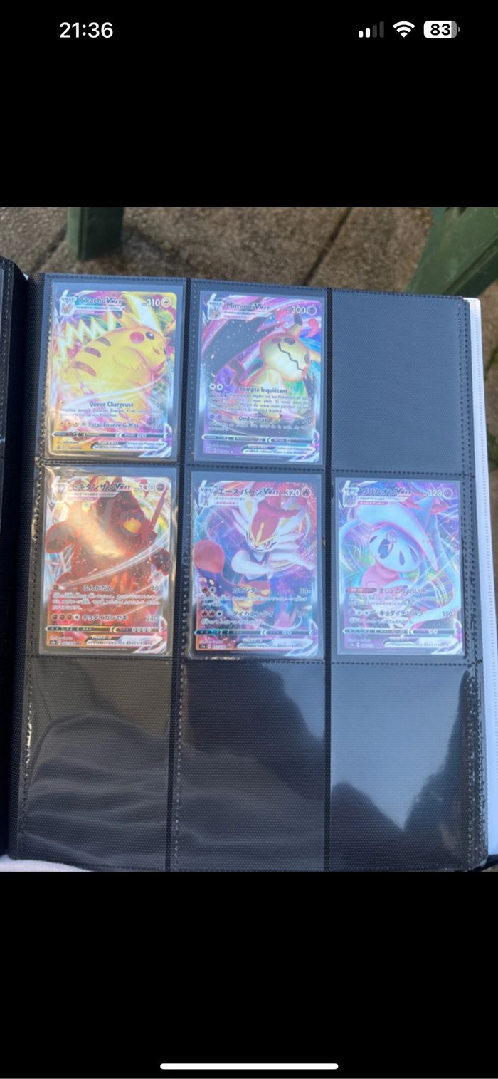 Collection Pokémon carte dans classeur excellent état - photo numéro 8