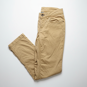 Pantalon Slim Street One "Lynn" - Beige/Moutarde - W34/L32 W34 | FR 44·Très bon état·Street One
