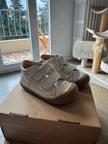 Chaussure bottes Naturino T23 Doré