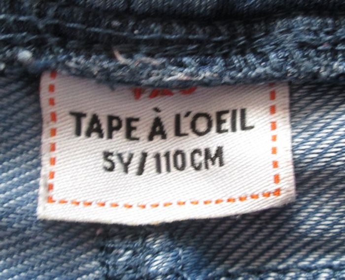 Jegging bleu TAO 5 ans - photo numéro 2