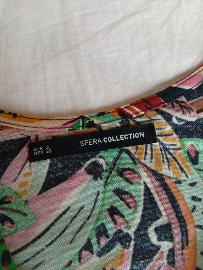 Robe croisée sfera collection  taille s - photo numéro 2