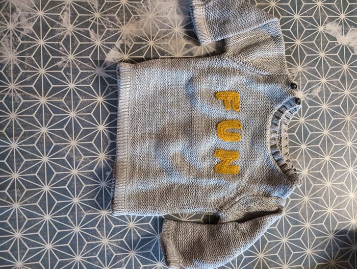Pull garçon 3 mois