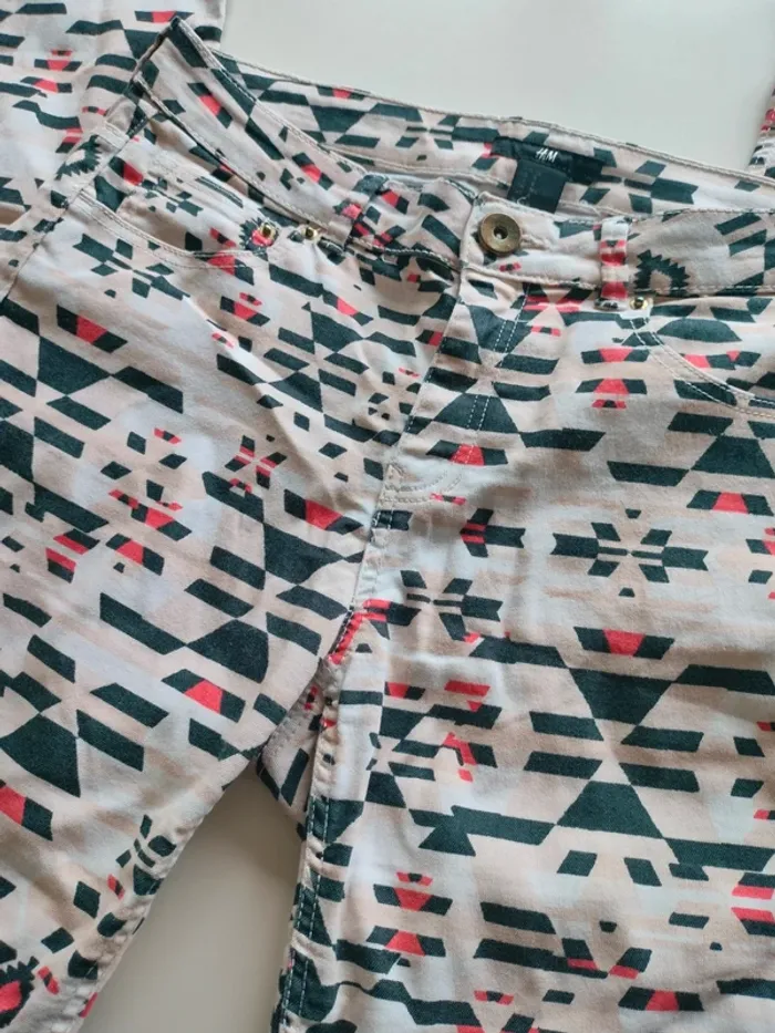 Pantalon Motifs H&M 38 - photo numéro 4