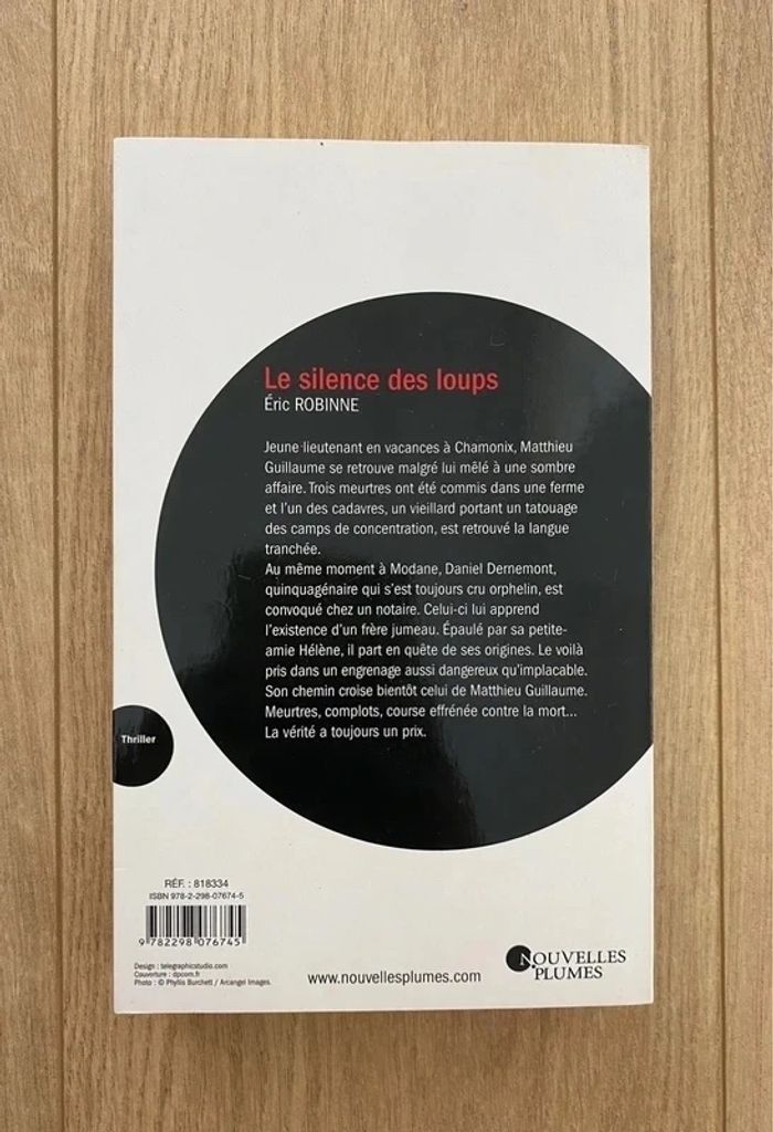 Le silence des loups Éric Robinne - photo numéro 2