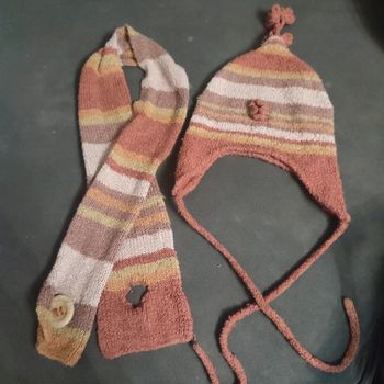 Ensemble écharpe et bonnet