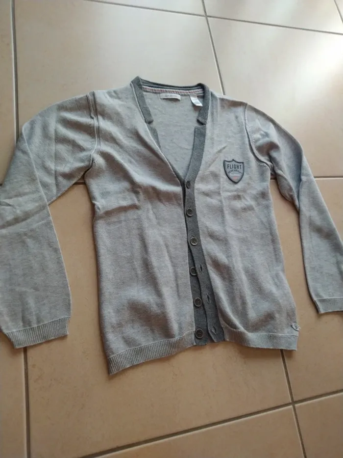 Gilet garçon taille 10 ans marque Okaïdi - photo numéro 5