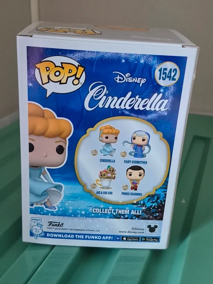Funko pop Disney princesse Cendrillon 1542 - photo numéro 3