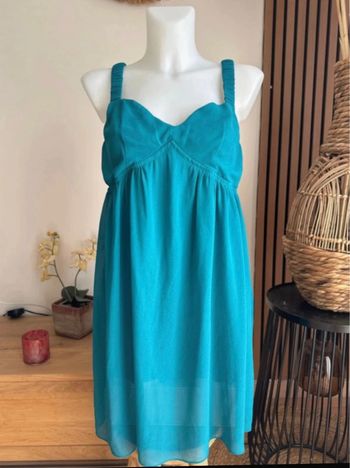 Robe d’été verte Naf Naf