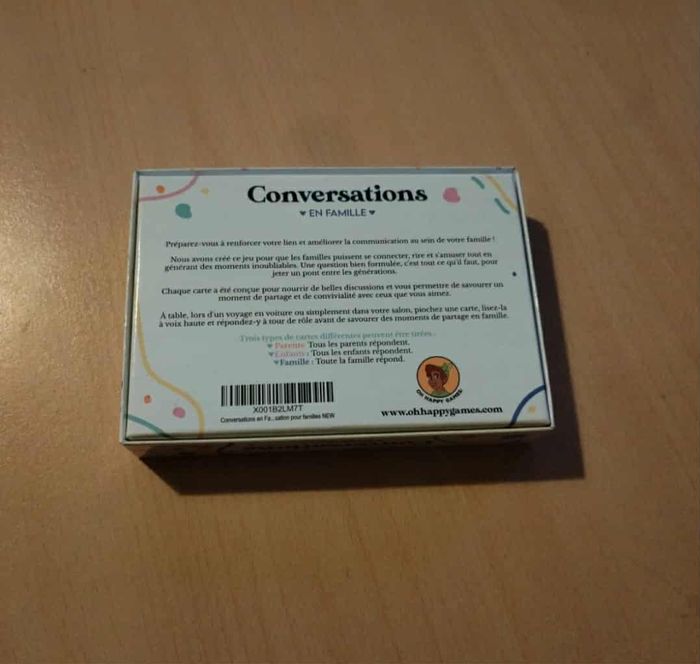 Jeu de société : Conversation en famille - photo numéro 4
