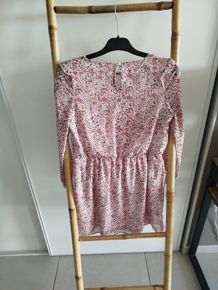 Robe fleurie doublée - photo numéro 2