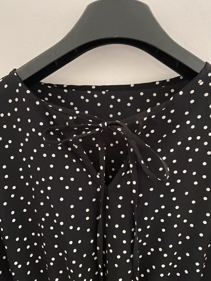 Robe à pois manche courte - photo numéro 2