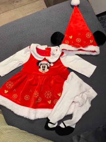 Robe Minnie Noël bébé