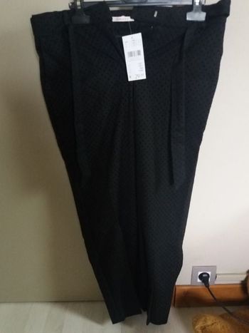 Pantalon noir à poids noir