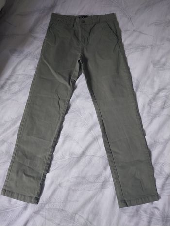 Pantalon garçon TEX kaki – Taille 7-8 ans
