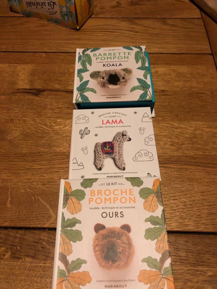 Barrette broches marabout