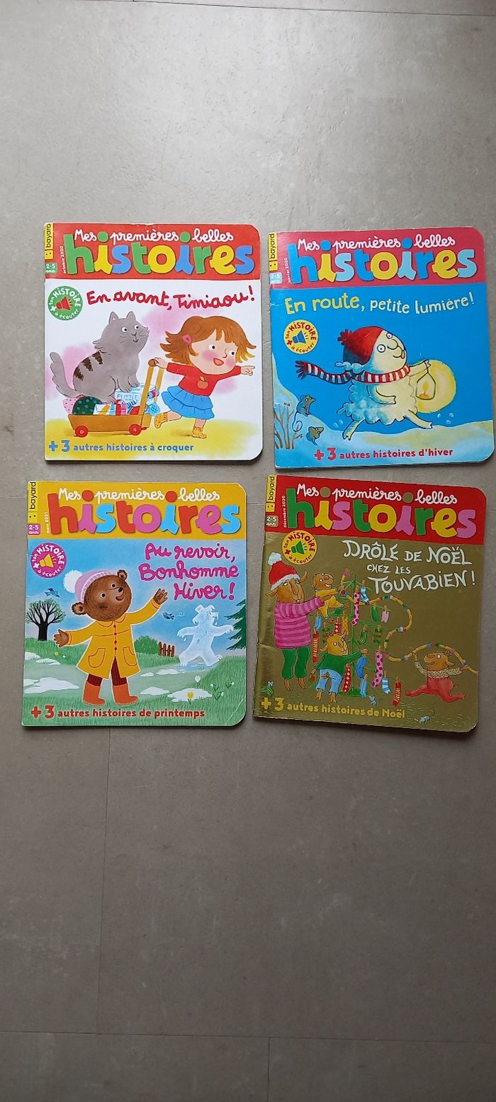 Lot de magazines mes belles histoire