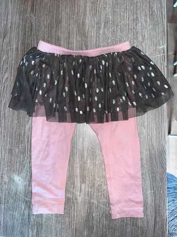 Legging jupe tulle
