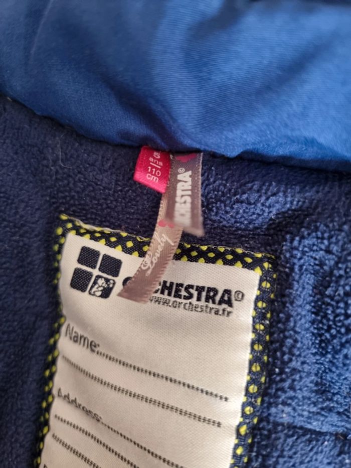 Blouson enfant Orchestra 5 ans - photo numéro 2