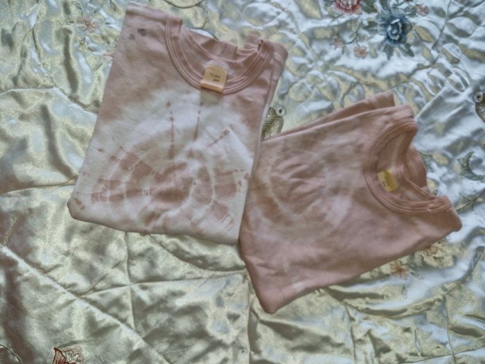 Lot de 2 t-shirts Tie&Dye Girly - photo numéro 9