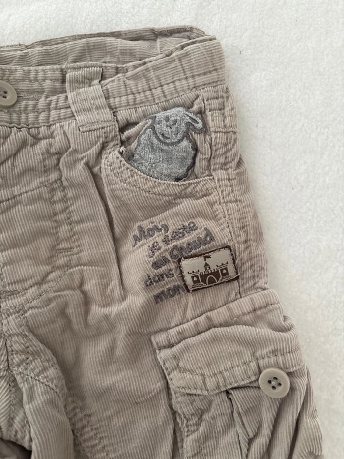 Pantalon beige mouton 3 mois - photo numéro 2