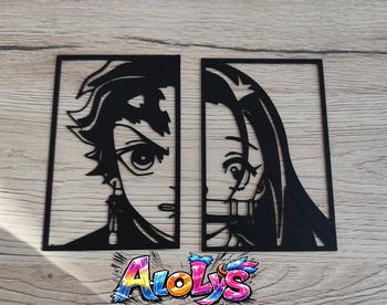 Décoration murale Demon Slayer 