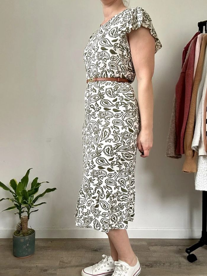 Agathe&Louise Robe midi écrue – Taille 36 – Neuve avec étiquettes - photo numéro 4