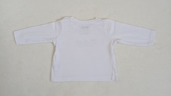 T-shirt blanc 6 mois - photo numéro 2