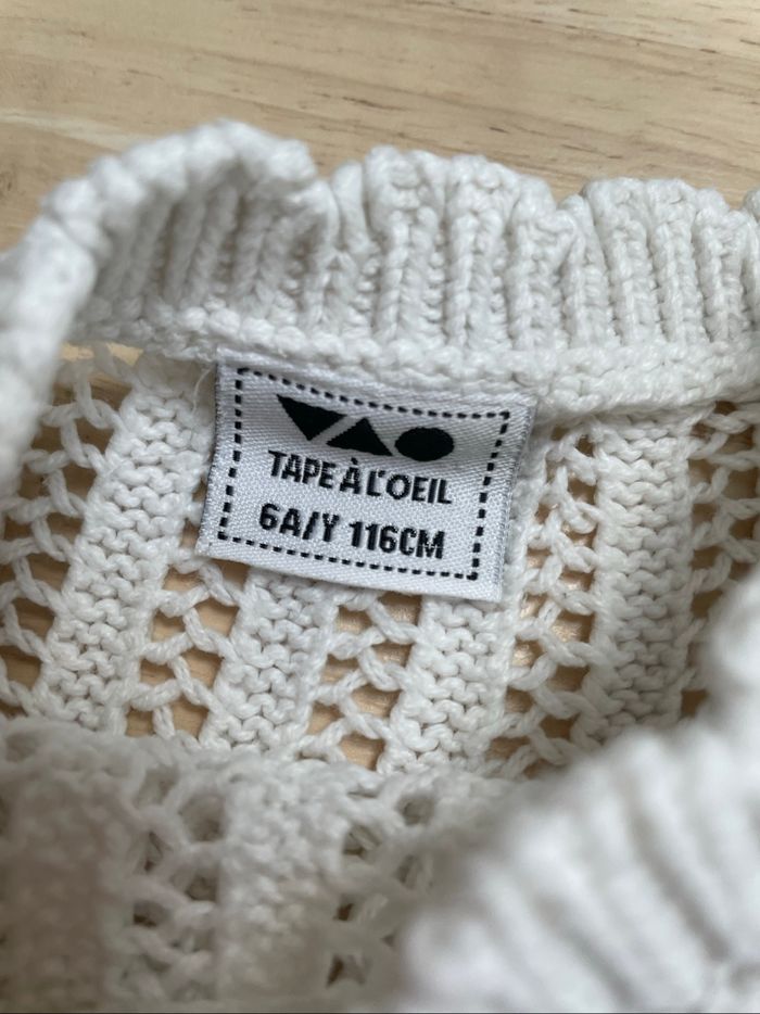 Pull sans manches taille 6 ans - photo numéro 3