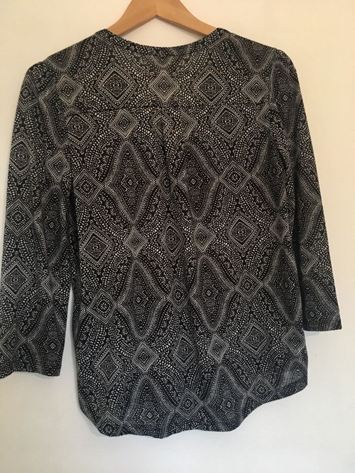 Très belle blouse col bateau manches trois quart H&M 💚 - photo numéro 5