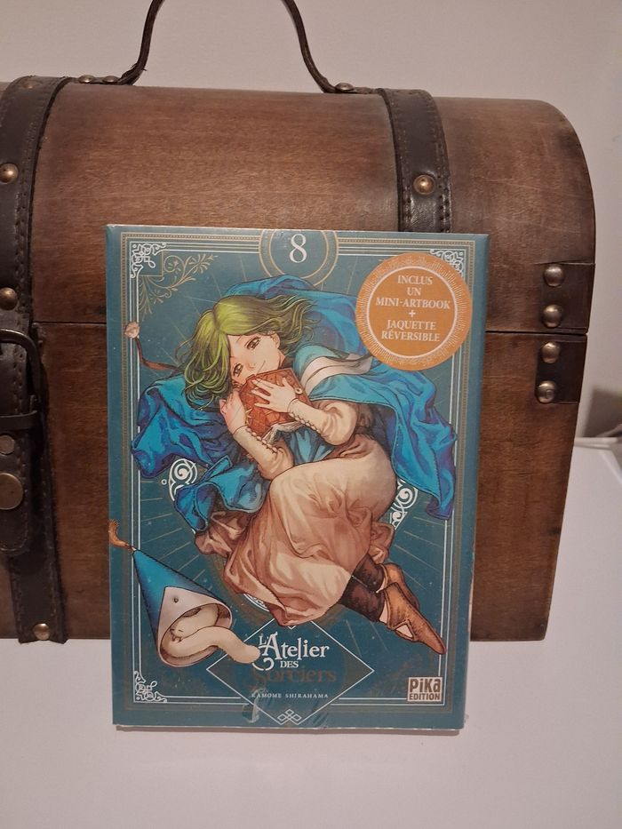 Manga L'atelier des Sorciers tome 8 collector édition limitée