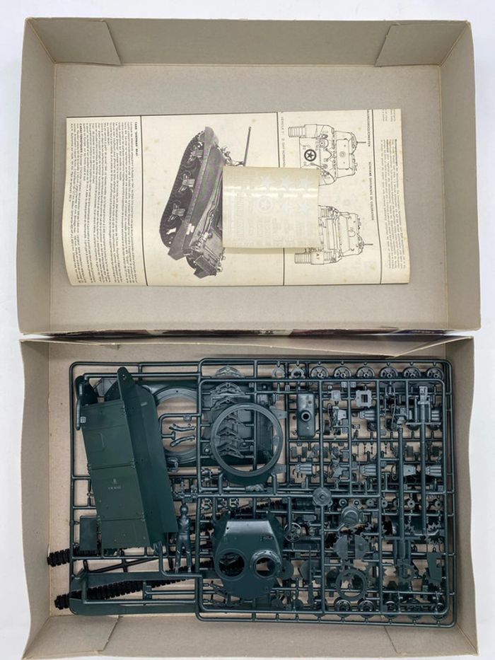 Maquette Italeri Sherman M4 A1 allied standard tank - photo numéro 2