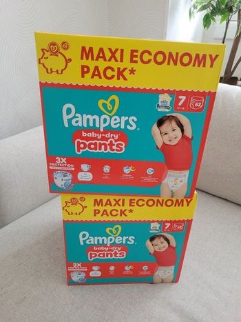 Pants pampers taille 7