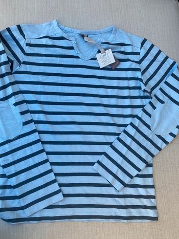 TEE shirt marinière Karl Mark John 14 16 ans Neuf