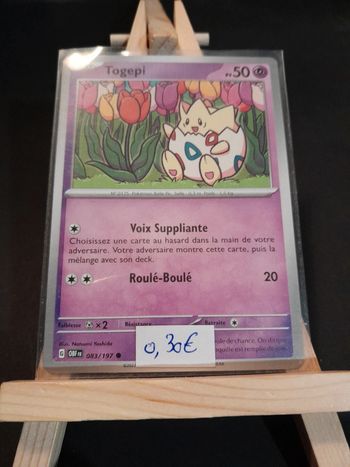 Carte Pokémon Togepi 83/197