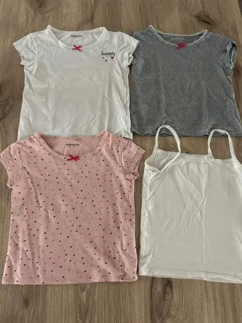 Lot de 4 maillot de corps Vertbaudet