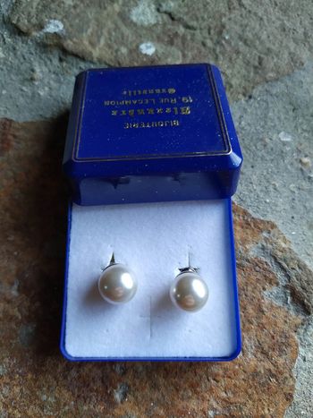 Boucles d'oreille perles
