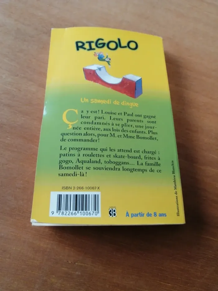 Livre  Rigolo un samedi de dingue - photo numéro 2