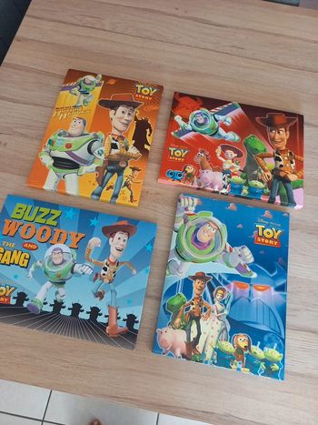 Lot 4 toiles Toy story