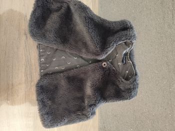 Gilet fausse fourrure