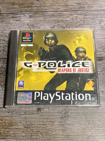 G Police 2 weapons of justice Jeu PS1 sans notice PAL Vf