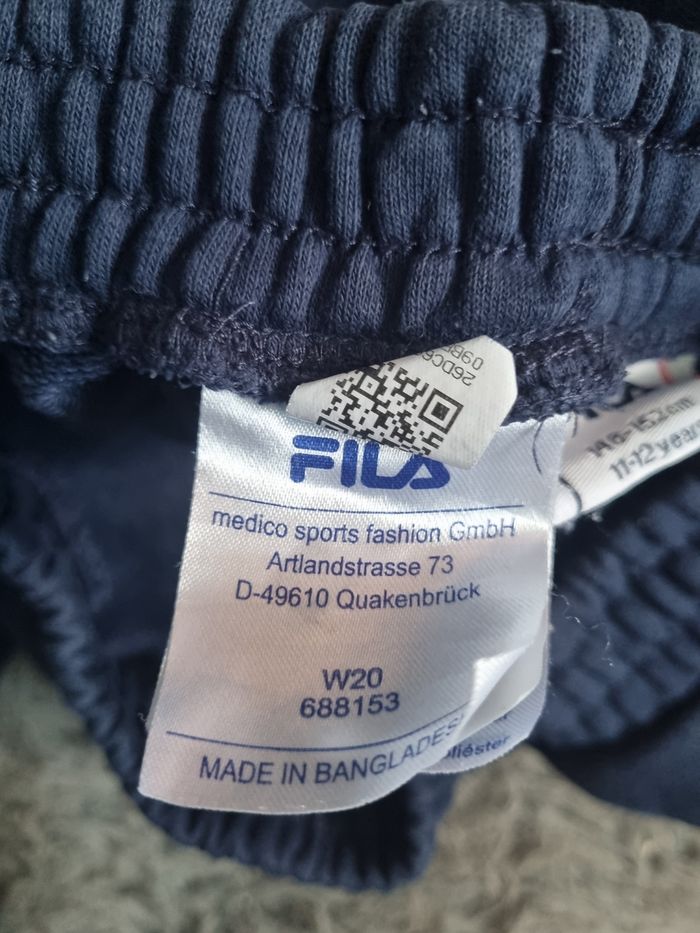 Pantalon de sport marine Fila 11-12ans - photo numéro 5