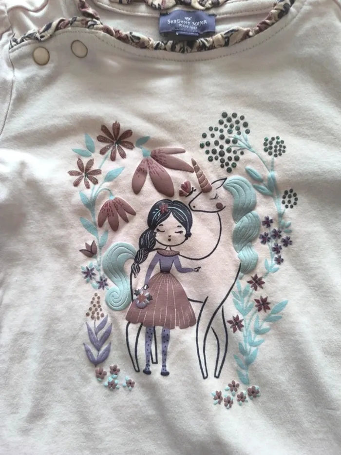 Lot de tee shirt ML sergent major 3 ans - photo numéro 7