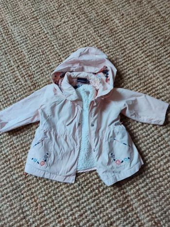 Manteau 2 en 1 fille 6 mois sergent major